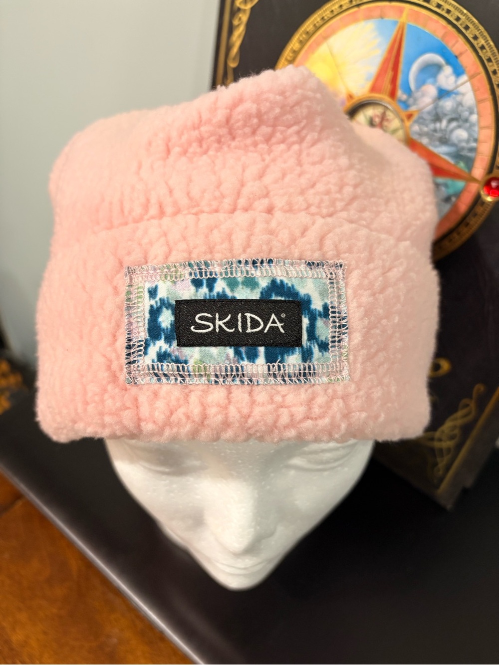 Skida Women’s Pink Fleece Hat - Cozy Sherpa Beanie o/s
